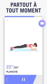 exercices de gainage iPhone Captures Décran 3
