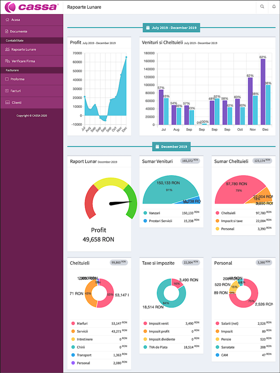 Screenshot #5 pour CASSA Contabilitate Online