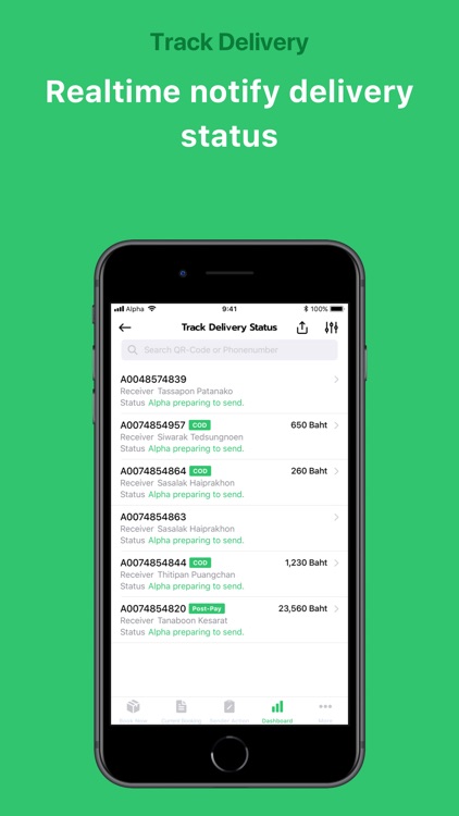 alphaSENDER screenshot-3