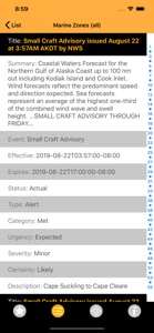 NOAA Alerts Weather PRO screenshot #2 for iPhone