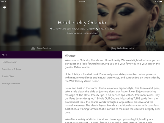 Screenshot #5 pour The Intelity Hotel Collection