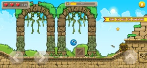 Blue Ball 11: Red Bounce Ball screenshot #2 for iPhone