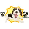 Stickers of crazy dogs App Delete