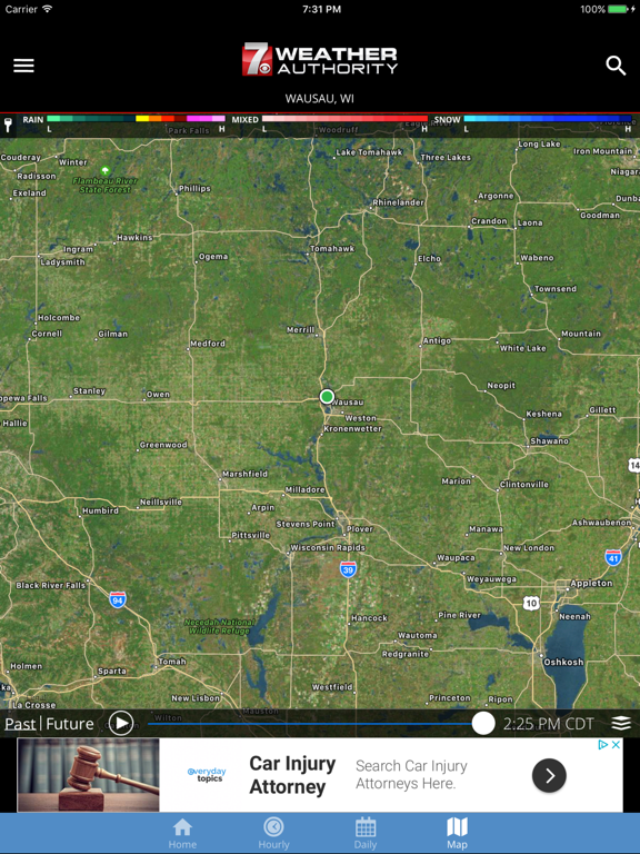 Screenshot #5 for WSAW WZAW First Alert Weather