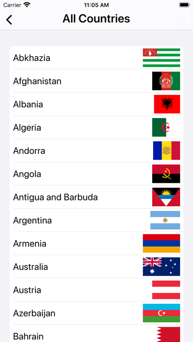 Flags and Countries screenshot 3
