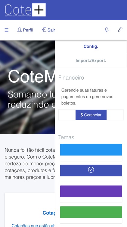 CoteMais Administrador screenshot-3