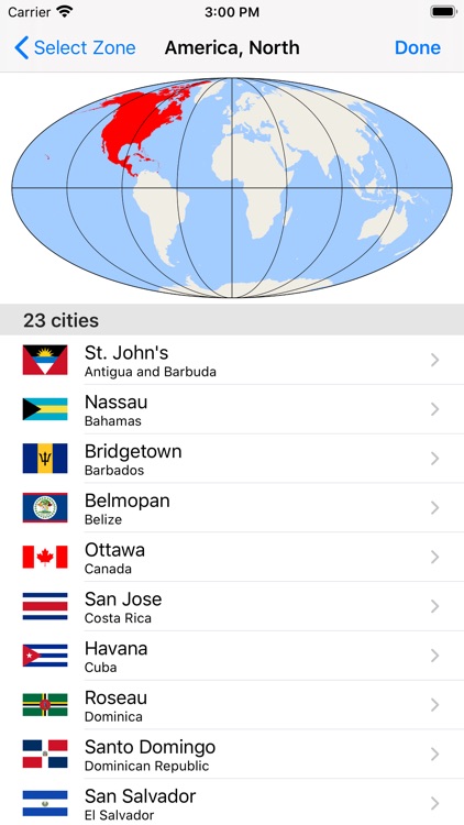 World Capital Location Quiz