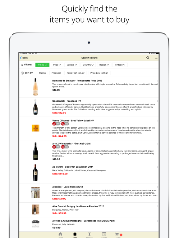 Screenshot #6 pour Harrison Wine Vault