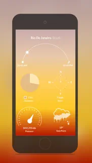 intuitive weather update iphone screenshot 3