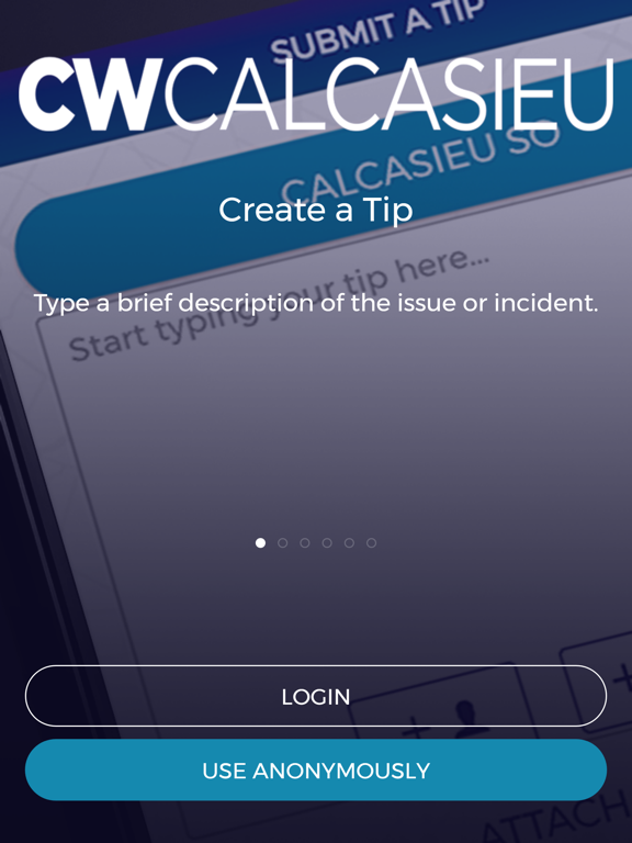 CloseWatch Calcasieu iPad screenshot 2 - Social Networking app