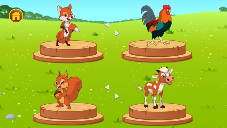 Zoo - sounds, couples, puzzles screenshot-5