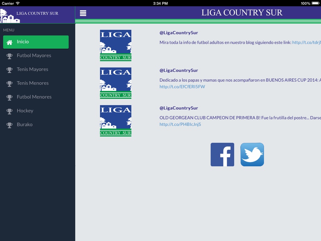 Liga Country Sur screenshot 2