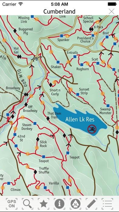 TrailMapps: Cumberlandのおすすめ画像10