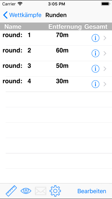 IArcheryScores Bildschirmfoto #2