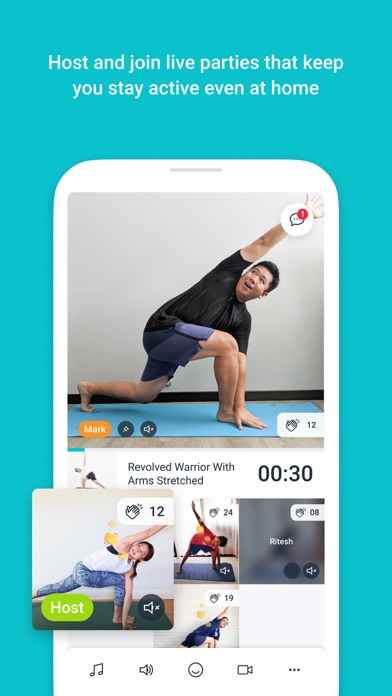 WorkoutParty! Screenshot