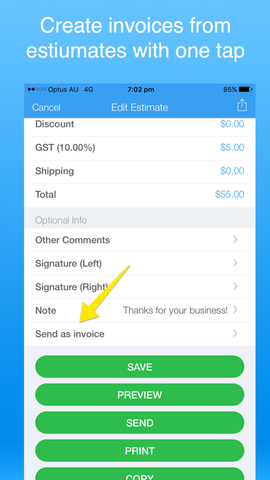 #6. Invoice Maker Simple (iOS) 由: B TO J PTY LTD