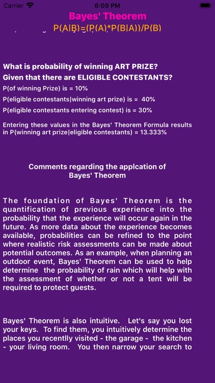 Bayes' Theorem Calculator screenshot-4