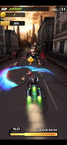 Game screenshot Death Moto 2 - zombile killer mod apk