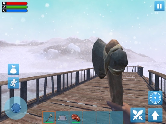 Screenshot #4 pour Forest Survival: Winter Island
