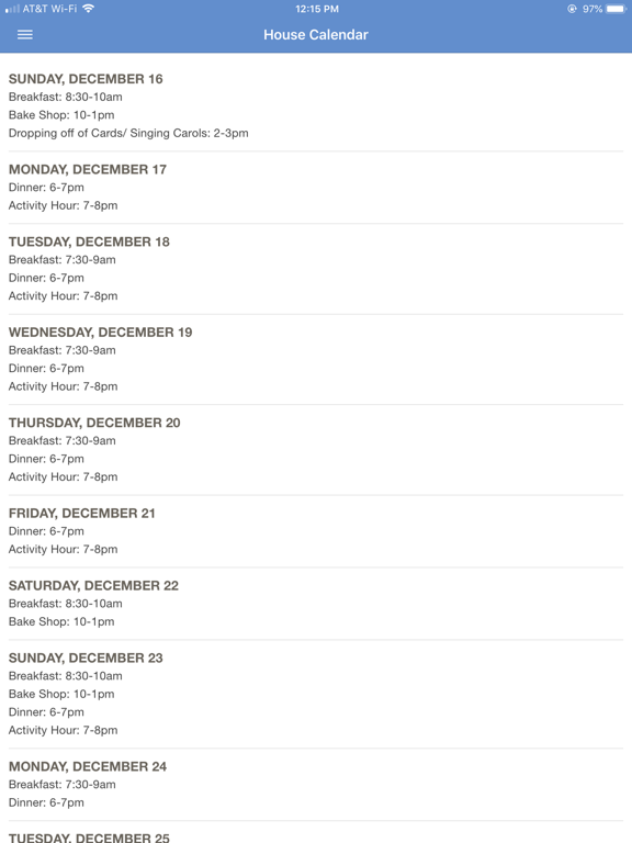 RMHC Maryland iPad screenshot 4 - Reference app