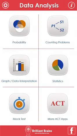 Game screenshot ACT Math : Data Analysis Lite apk