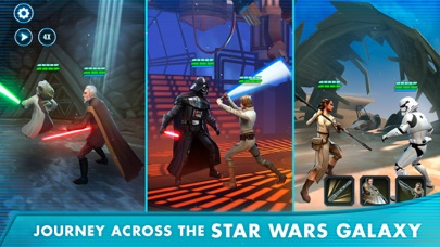 Star Wars Galaxy Of Heroes By Electronic Arts Ios United - clone wars tycoon roblox clone simulator