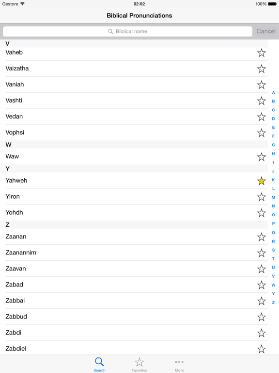 Screenshot #4 pour Biblical Pronunciations