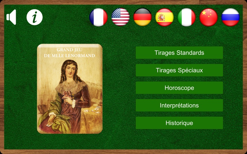 Screenshot #1 pour Lenormand Tarot