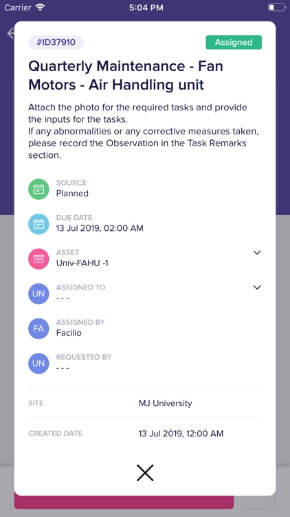 Facilio :Optimising Facilities screenshot-3