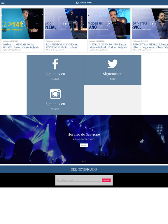 Screenshot #4 pour Alpha & Omega Church Miami