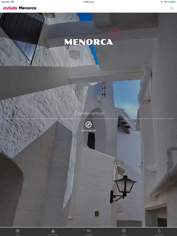 Guía de Menorca Civitatis.com iPad screenshot 1 - Travel app