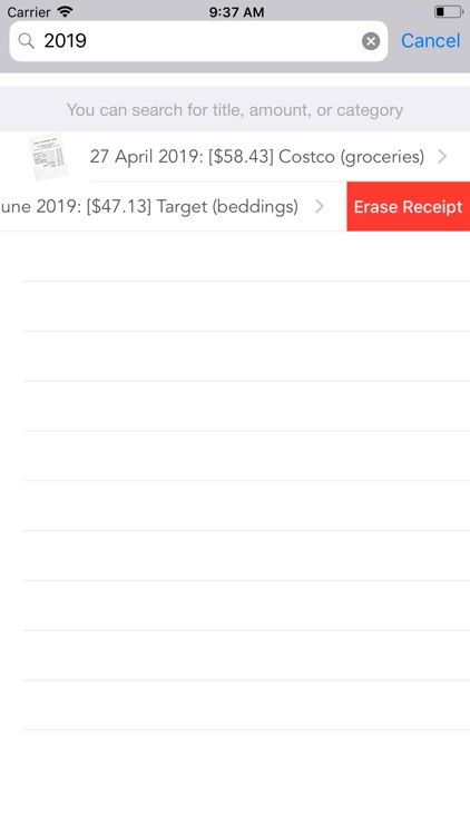 Receipts! screenshot-9