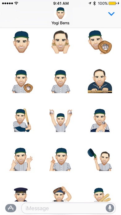 Screenshot #2 pour Yogi Berra ™ by Moji Stickers