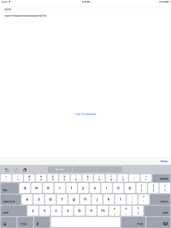 Screenshot #5 pour Text To Binary Converter