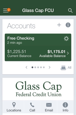 Glass Cap FCU Mobile screenshot 2