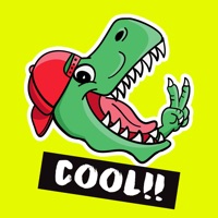Dinosaur: Animated Stickers app icon - Stickers app for iPhone