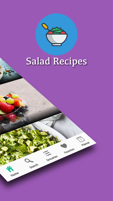 Salad Recipes & Meal Plans Screenshot