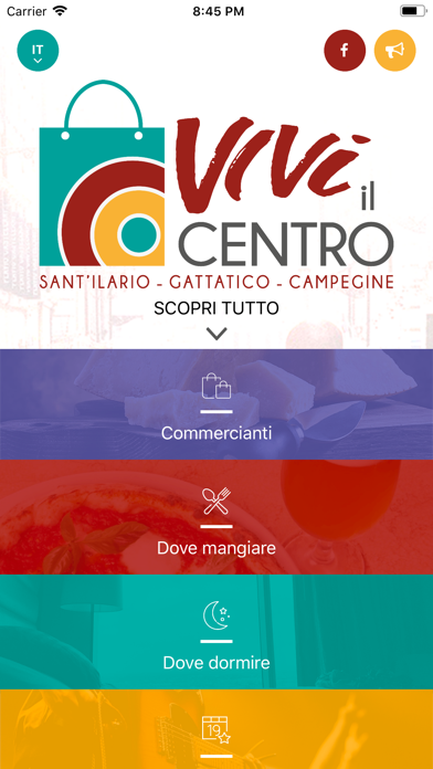 Vivi il Centro Screenshot