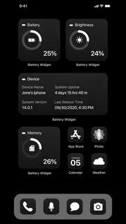 battery widget & color widgets iphone screenshot 4