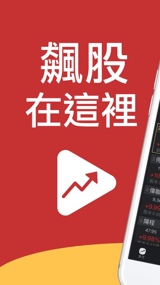 #1. 強勢股神器-找出下一檔飆股的好工具 (iOS) 由: KWay & nStock Inc.