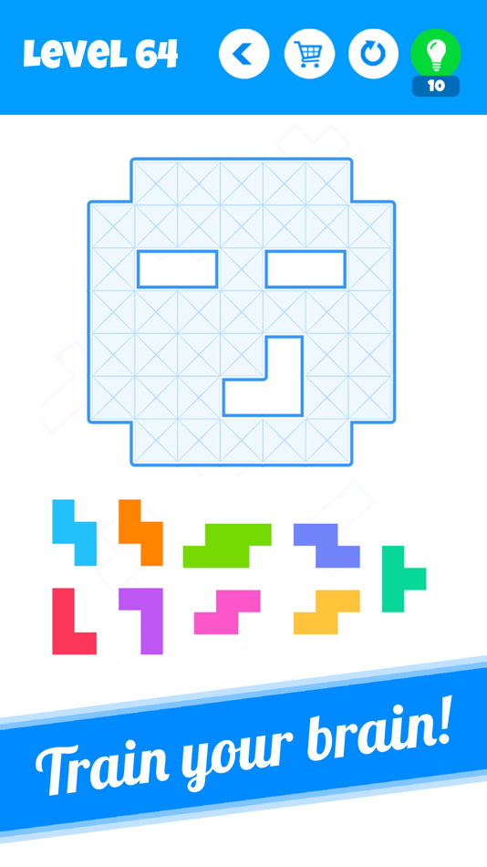 #2. Blocks - New Tangram Puzzles (iOS) By: Smart Games Studios