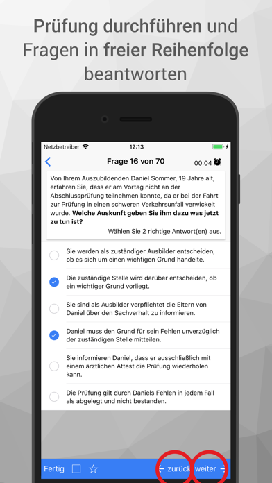 AEVO-Held Prüfungsvorbereitung app screenshot 4 by Frank Brueggemann - appdatabase.net