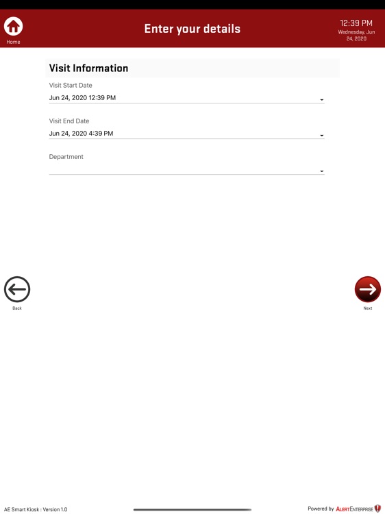 AlertEnterprise VIM Kiosk