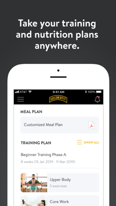 SOLDIERFIT Training screenshot 2