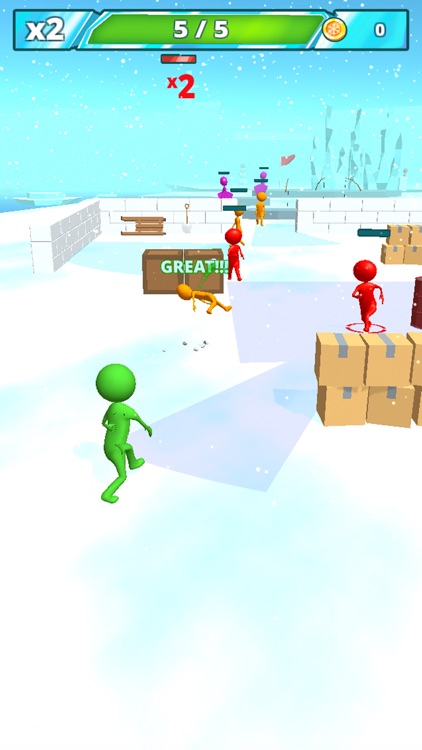 Snowballs fight screenshot-4