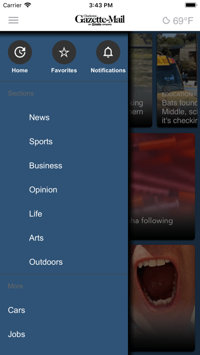 Screenshot #1 pour Charleston Gazette-Mail