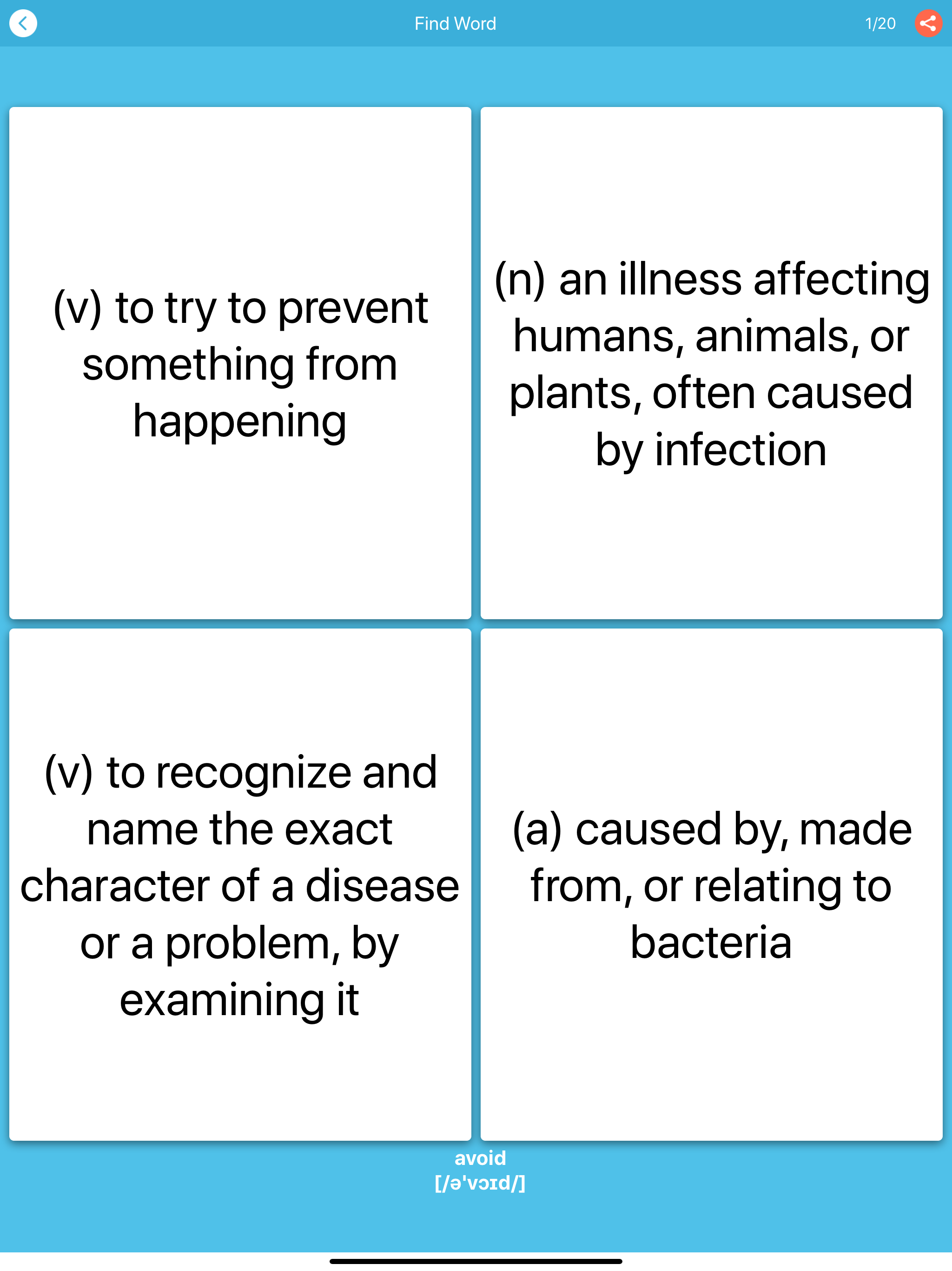 IELTS Vocabulary - Games & Pic screenshot 12