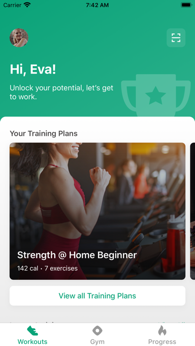 Screenshot #2 pour Fitness Point Member App