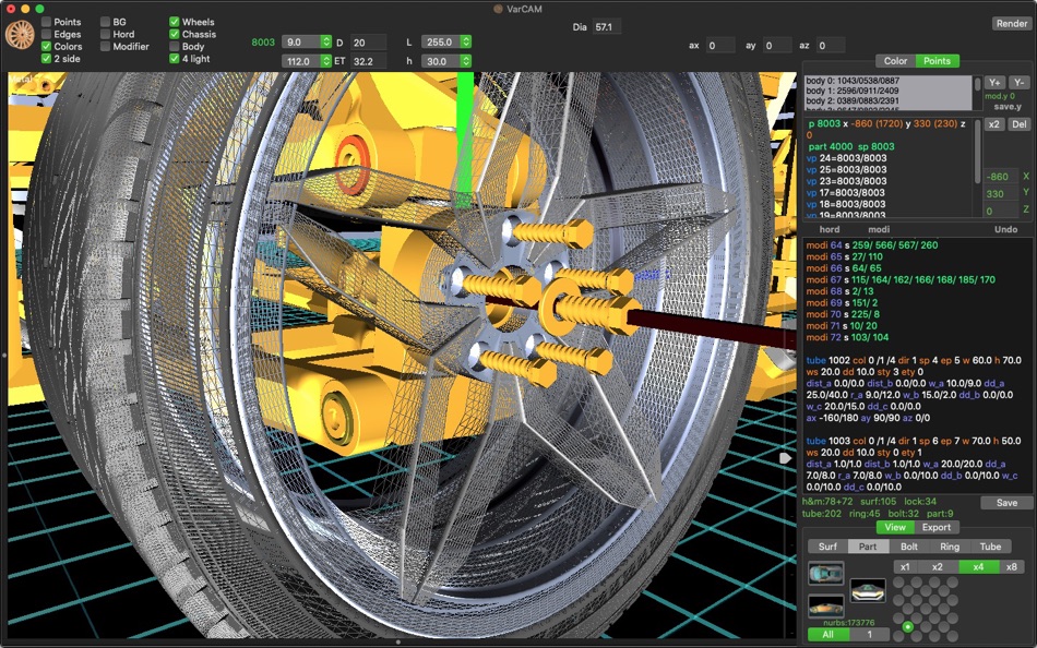 #5. VarCAM Concept Car Constructor (macOS) 게시자: Aleksandr Varaksa