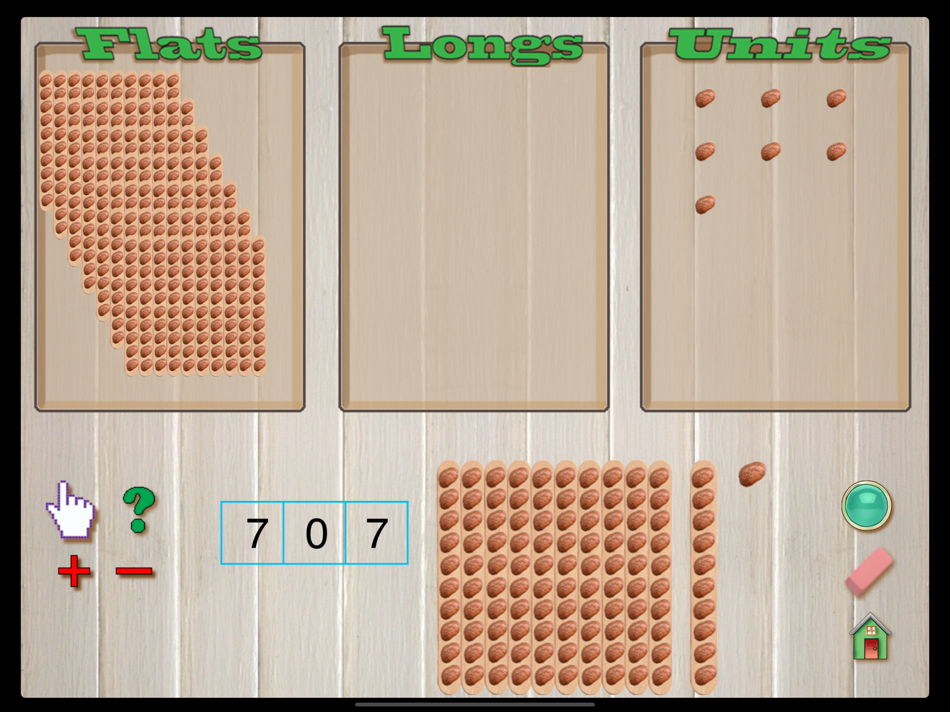 #5. Hands-On Math: Bean Sticks (iOS) Podle: Ventura Educational Systems